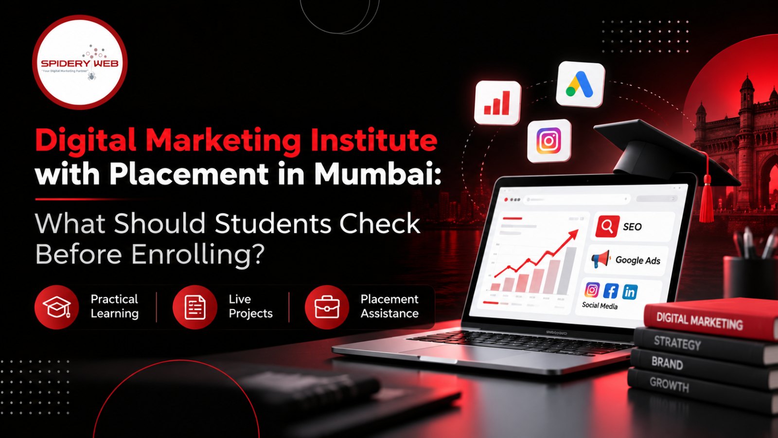 digital marketing course in mumbai | Spidery Web Institute