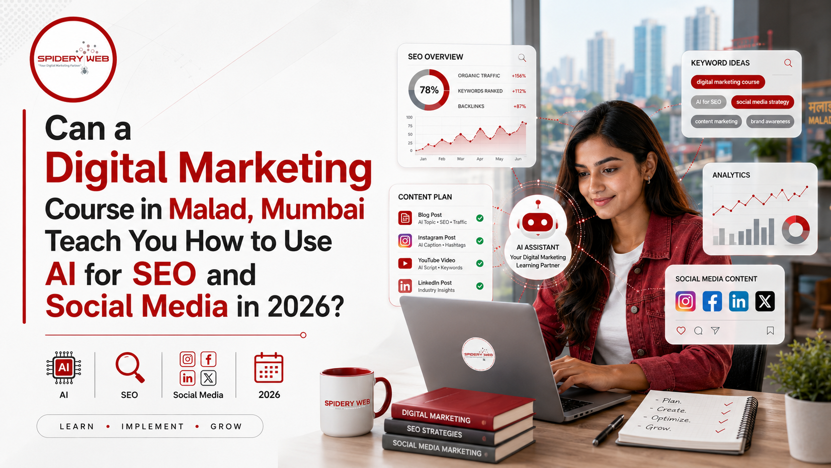 Can a Digital Marketing Course in Malad, Mumbai Teach You How to Use AI for SEO and Social Media in 2026?