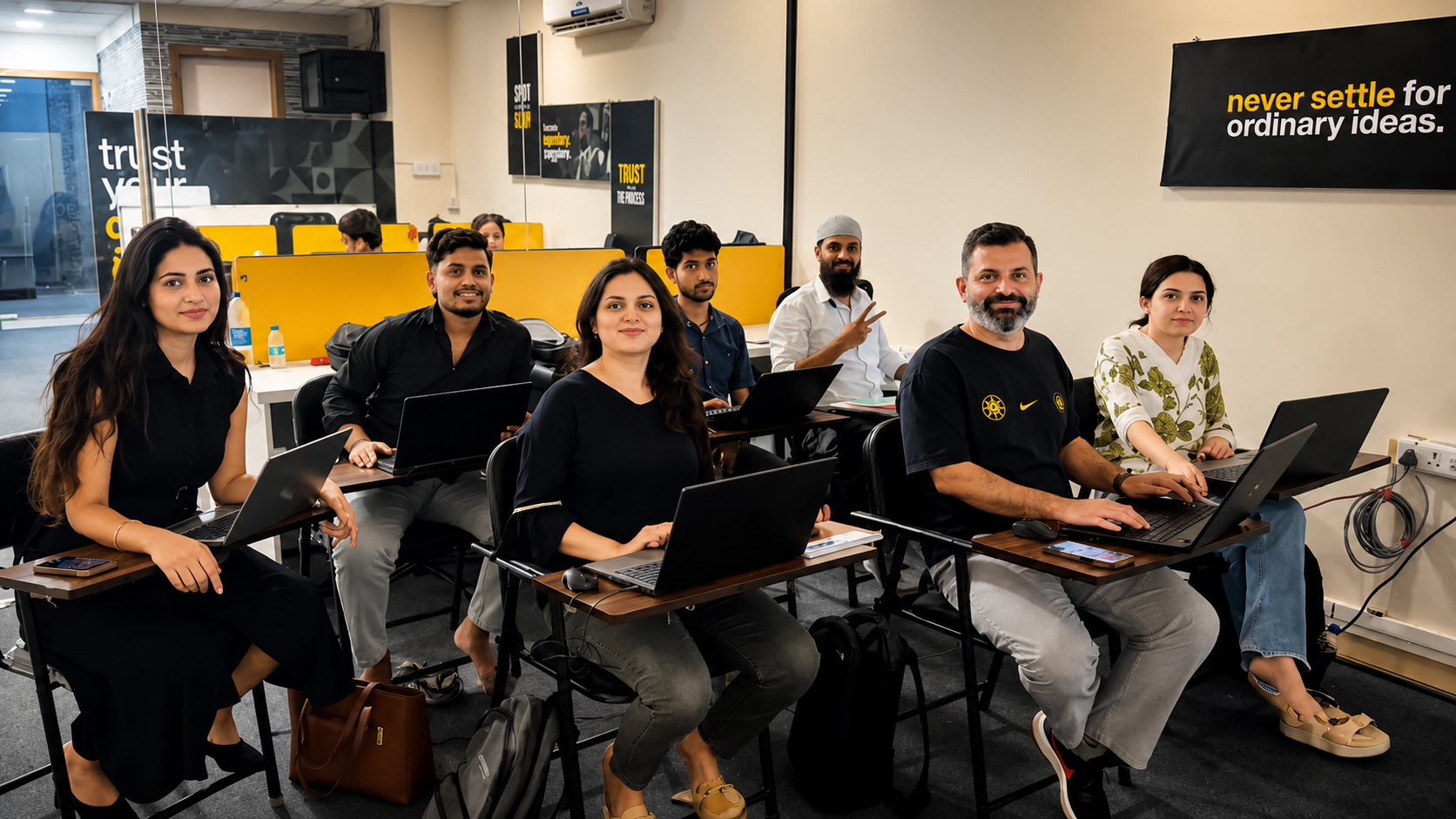 Spidery Web Digital Marketing Course in Mumbai Malad Students