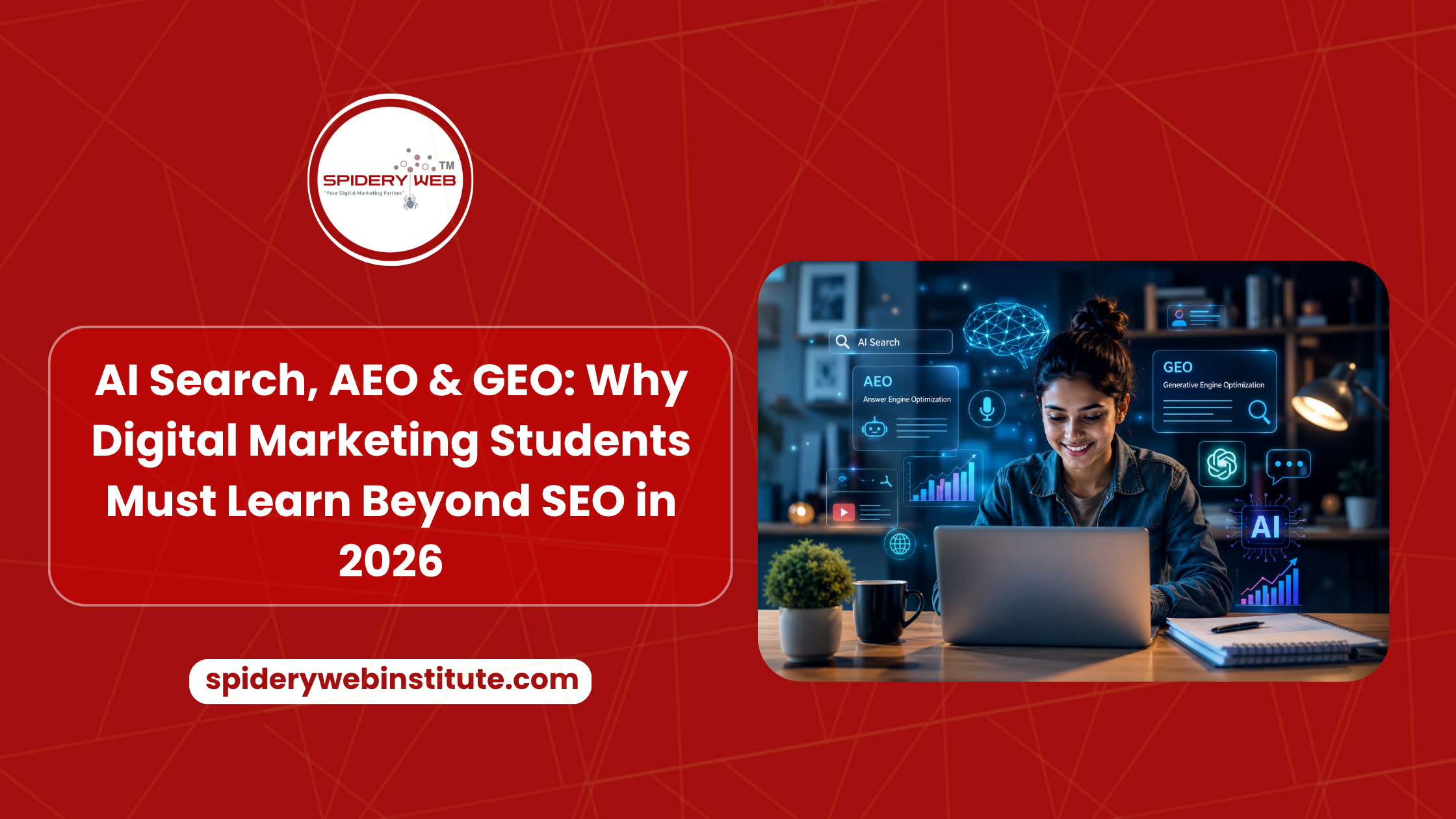 AI Search, AEO & GEO: Why Digital Marketing Students Must Learn Beyond SEO in 2026