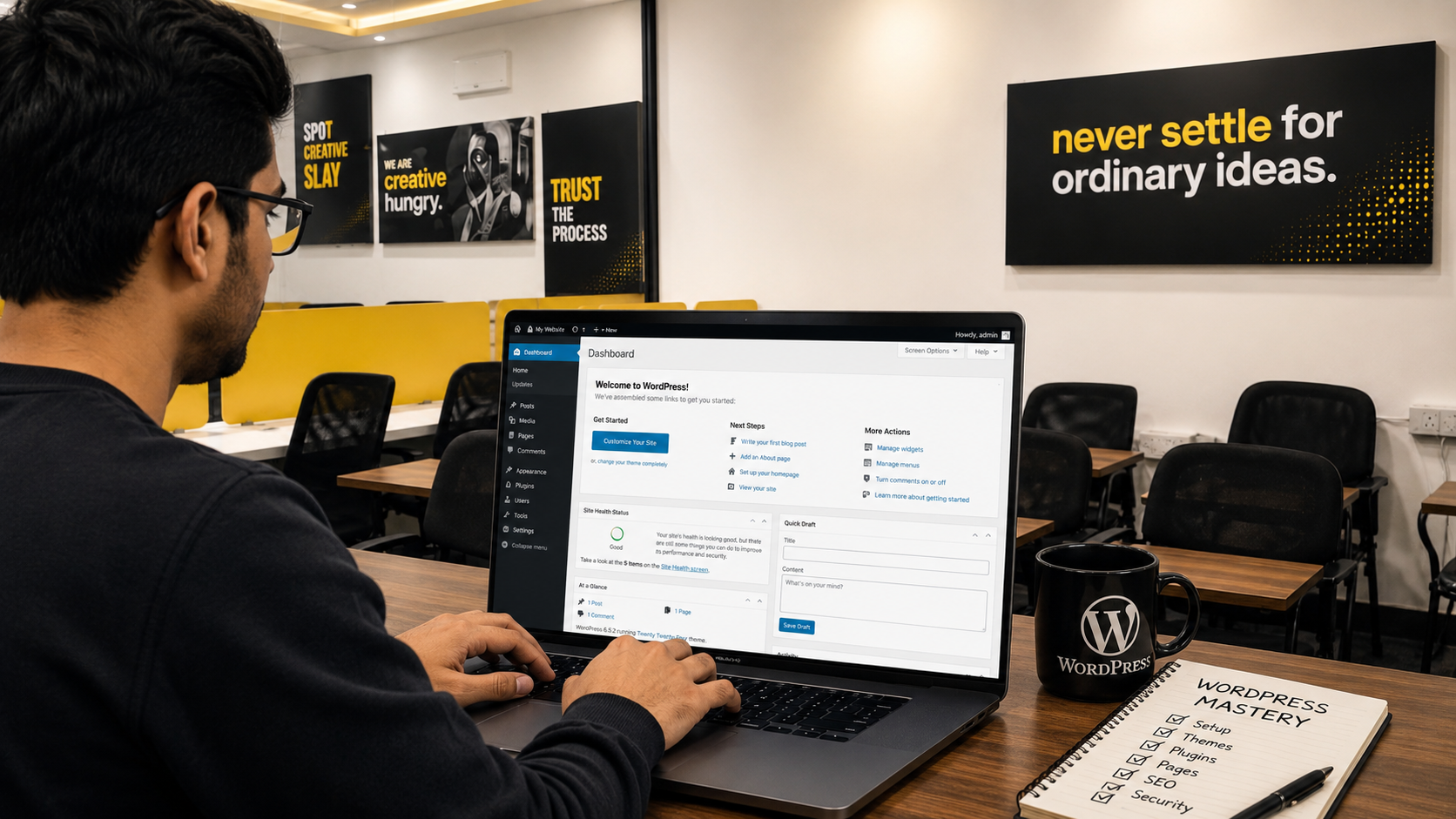 spidery web wordpress mastery course in mumbai malad
