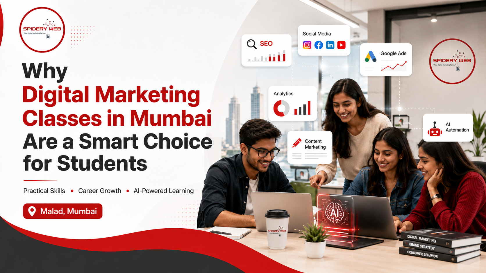 Why Are Digital Marketing Classes in Mumbai a Smart Choice for Students?